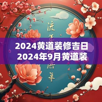 2025黄道装修吉日 2025年9月黄道装修开工吉日