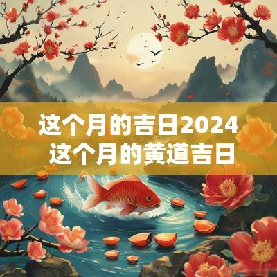 这个月的吉日2025 这个月的黄道吉日有哪些日子