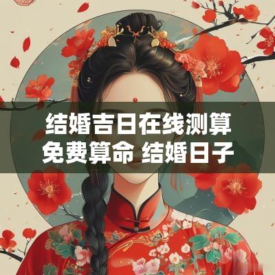 结婚吉日在线测算免费算命 结婚日子在线测算免费2025