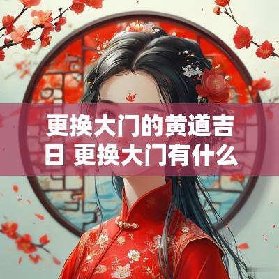更换大门的黄道吉日 更换大门有什么讲究