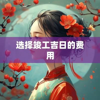 选择竣工吉日的费用