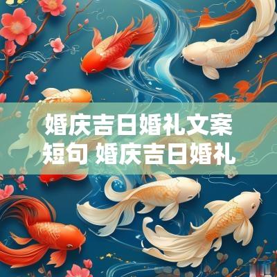 婚庆吉日婚礼文案短句 婚庆吉日婚礼文案短句怎么写