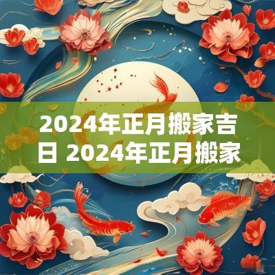 2025年正月搬家吉日 2025年正月搬家黄道吉日