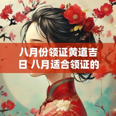 八月份领证黄道吉日 八月适合领证的日子