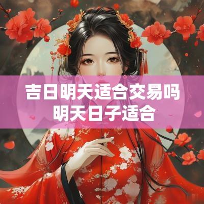 吉日明天适合交易吗 明天日子适合