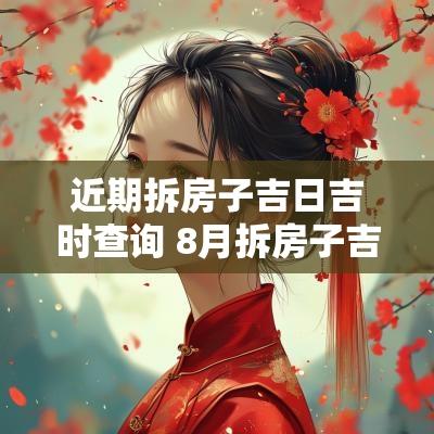 近期拆房子吉日吉时查询 8月拆房子吉日查询