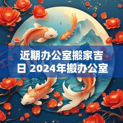 近期办公室搬家吉日 2025年搬办公室的黄道吉日