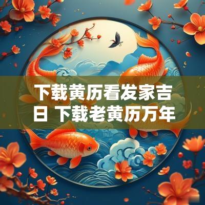下载黄历看发家吉日 下载老黄历万年历黄道吉日查询