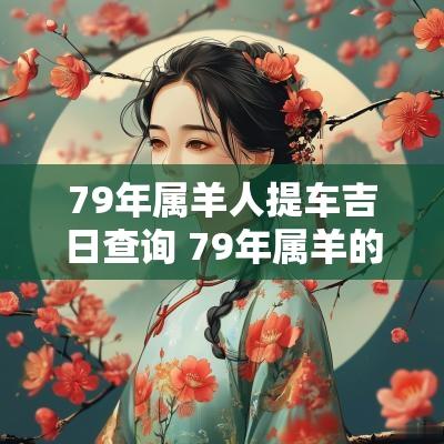 79年属羊人提车吉日查询 79年属羊的人2025年的运势及运程