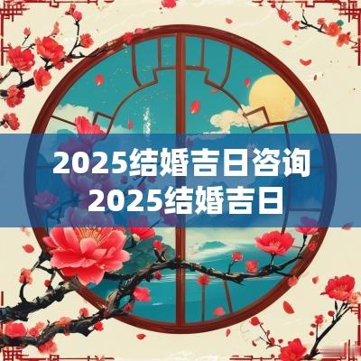 2025结婚吉日咨询 2025结婚吉日