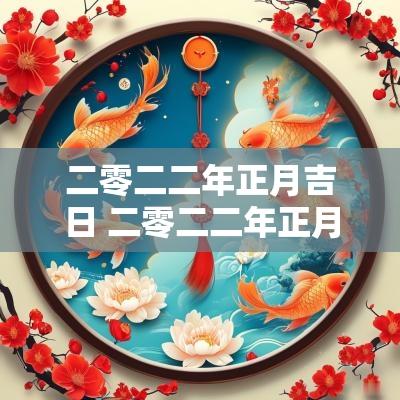 二零二二年正月吉日 二零二二年正月十四是黄道吉日吗
