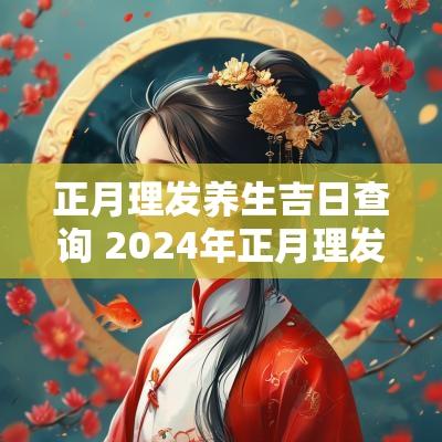 正月理发养生吉日查询 2025年正月理发吉日是哪几天