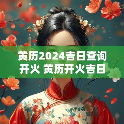 黄历2025吉日查询开火 黄历开火吉日