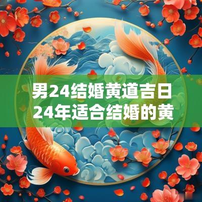 男24结婚黄道吉日 24年适合结婚的黄道吉日