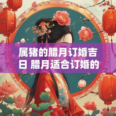 属猪的腊月订婚吉日 腊月适合订婚的日子