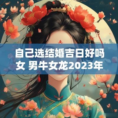 自己选结婚吉日好吗女 男牛女龙2025年结婚吉日怎么选