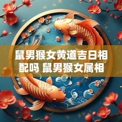 鼠男猴女黄道吉日相配吗 鼠男猴女属相婚配好不好