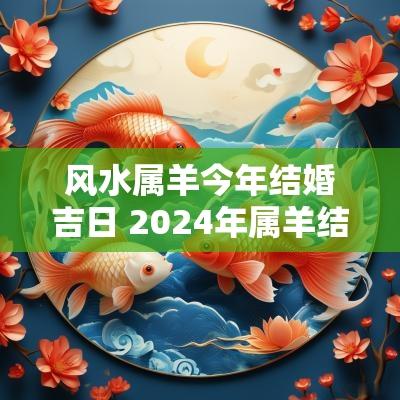 风水属羊今年结婚吉日 2025年属羊结婚最好的日子