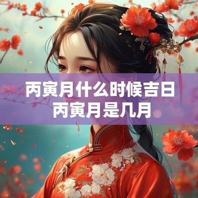 丙寅月什么时候吉日 丙寅月是几月