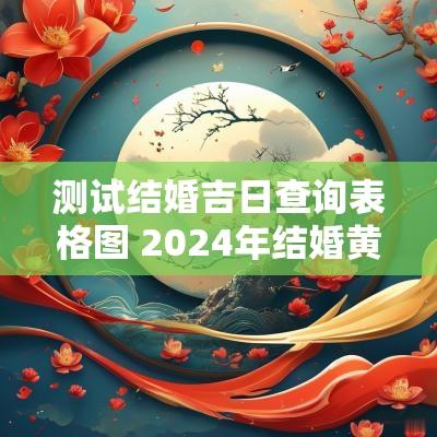 测试结婚吉日查询表格图 2025年结婚黄道吉日查询表格