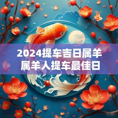 2025提车吉日属羊 属羊人提车最佳日子2025