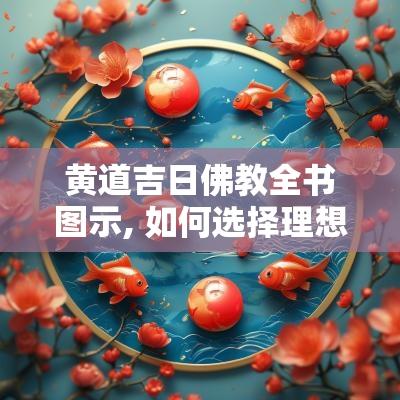 黄道吉日佛教全书图示, 如何选择理想的日子