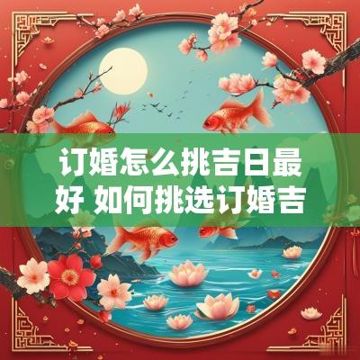 订婚怎么挑吉日最好 如何挑选订婚吉日