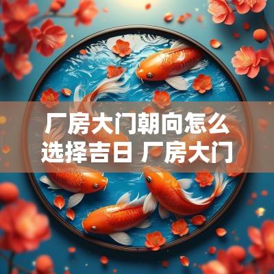 厂房大门朝向怎么选择吉日 厂房大门朝北好不好