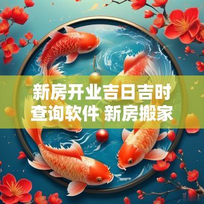 新房开业吉日吉时查询软件 新房搬家吉日查询2025