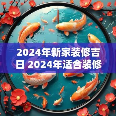 2025年新家装修吉日 2025年适合装修的吉日