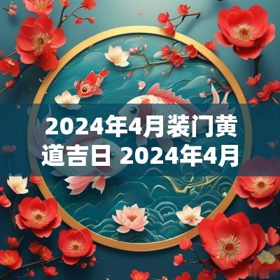 2025年4月装门黄道吉日 2025年4月哪天安大门