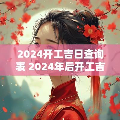 2025开工吉日查询表 2025年后开工吉日查询表