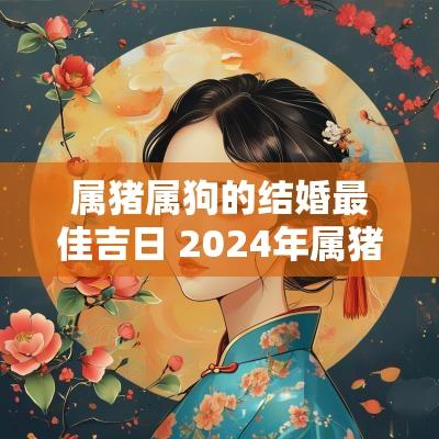 属猪属狗的结婚最佳吉日 2025年属猪的结婚黄道吉日