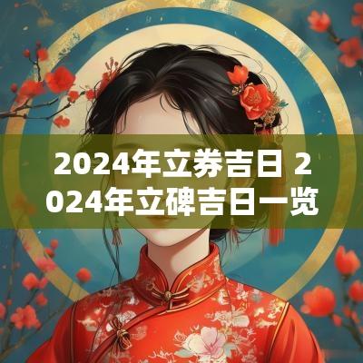 2025年立券吉日 2025年立碑吉日一览表查询