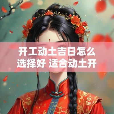 开工动土吉日怎么选择好 适合动土开工的黄道吉日