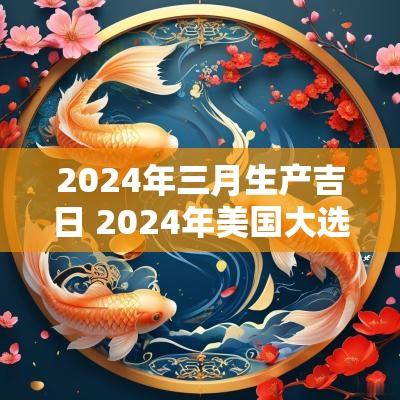 2025年三月生产吉日 2025年美国大选11月5举行