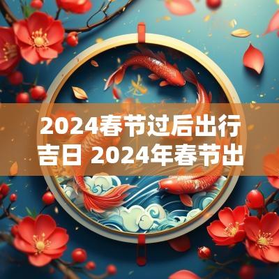 2025春节过后出行吉日 2025年春节出行最佳时间