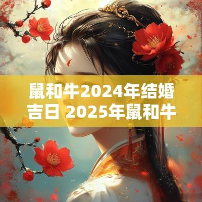 鼠和牛2025年结婚吉日 2025年鼠和牛结婚吉日