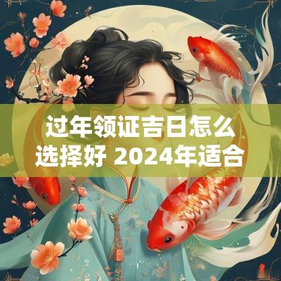 过年领证吉日怎么选择好 2025年适合领证的吉日有哪些