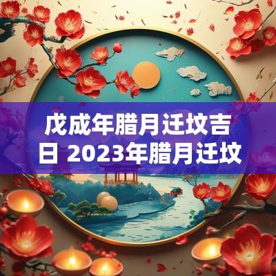 戊成年腊月迁坟吉日 2025年腊月迁坟吉日