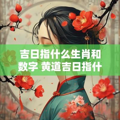吉日指什么生肖和数字 黄道吉日指什么生肖和数字