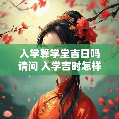 入学算学堂吉日吗请问 入学吉时怎样才算