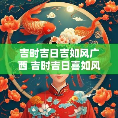 吉时吉日吉如风广西 吉时吉日喜如风祝福词