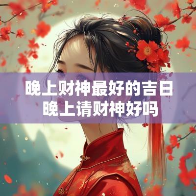 晚上财神最好的吉日 晚上请财神好吗