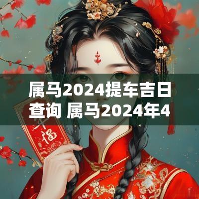 属马2025提车吉日查询 属马2025年4月搬家吉日查询