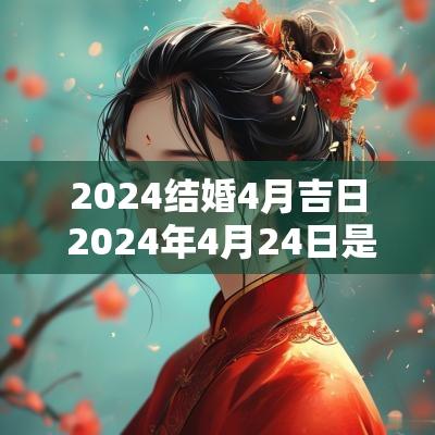 2025结婚4月吉日 2025年4月24日是结婚的黄道吉日吗