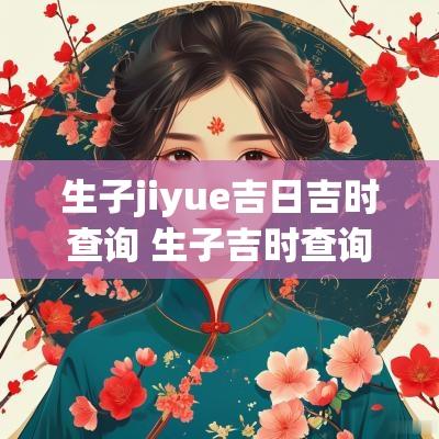 生子jiyue吉日吉时查询 生子吉时查询