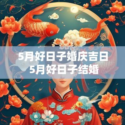 5月好日子婚庆吉日 5月好日子结婚