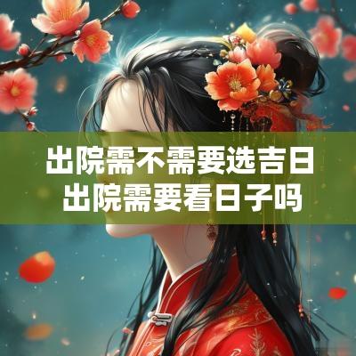 出院需不需要选吉日 出院需要看日子吗