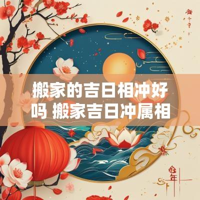 搬家的吉日相冲好吗 搬家吉日冲属相是什么意思